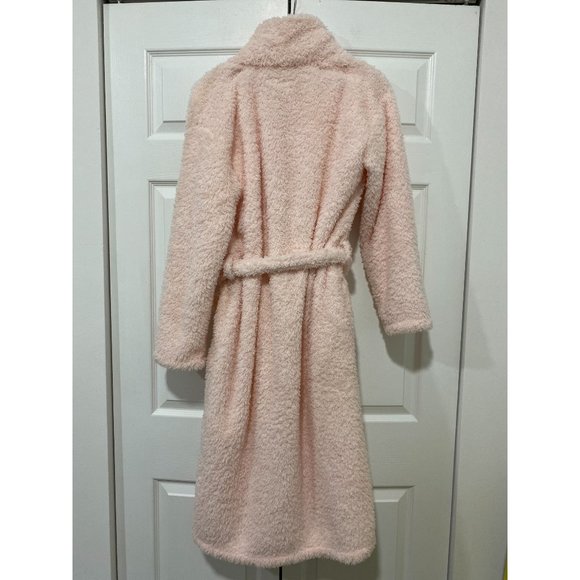 Giraffe at Home Pink Chenille Robe - Picture 6 of 6